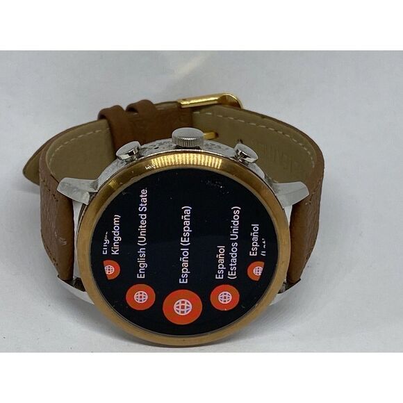 Fossil Gen 4 Authentic Digital Dial Smart Watch Custom Band FTW6016 CO45 - Picture 7 of 12